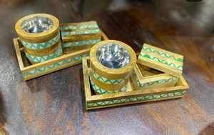 NOUVEAU Brûleur d'encens Mubkhar Bakhoor en os incrusté noir et blanc, fait main, le plus vendu en Inde, pour le Ramadan, brûleur d'encens arabe Oud - Product Image 5