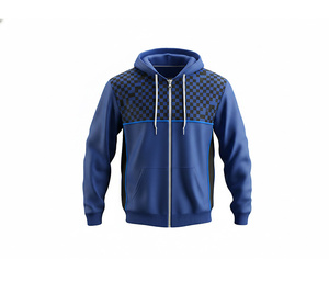 <b>Athletic</b> Full Zip Hoodie Performance Sportswear Winter Fashion Wear Men Women Youth Training Hooded Jacket Sportswear - Product Image 4