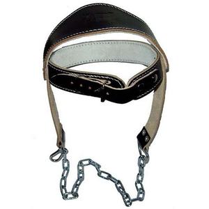 Leather weight lifting head harness for advanced neck workouts strength improvement training accessory for heavy gym sessions - Product Image 2