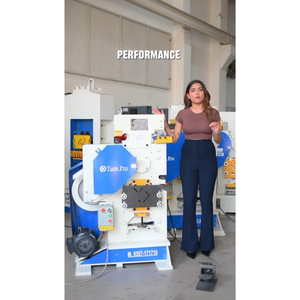 เครื่องตัดเหล็กอุตสาหกรรมหนัก 10BH แบบไฮดรอลิก สำหรับเจาะ ตัด และทำรอยบาก ขนาด 36-120 ตัน อุปกรณ์สำหรับงานโลหะ - Product Image 2