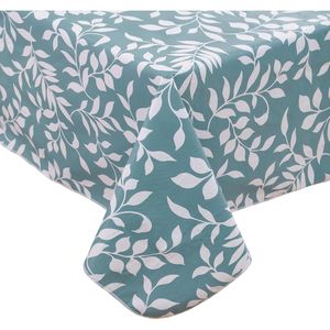 Tovaglia in Vinile Resistente Rettangolare Impermeabile Antimacchia con Retro in Flanella Antiscivolo e Lavabile, Tende e Mantovane - Product Image 1