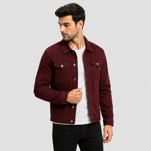 Chaqueta vaquera para hombre que ofrece un uso diario cómodo con detalles clásicos de mezclilla resistente y fácil combinación para un estilo casual urbano. - Product Image 1