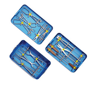 Ensemble d'instruments de fixation externe orthopédique, kit chirurgical de traumatologie anodisé bleu, ensemble d'outils médicaux pour la fixation osseuse - Product Image 6