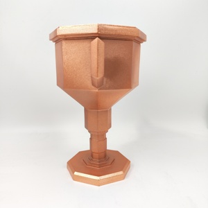Copa de campeón de bronce nacarado personalizada Premio de acabado rojo-cobre Artesanía de metal Trofeos conmemorativos de <span class=keywords><strong>la</strong></span> victoria atemporal Regalos - Product Image 3