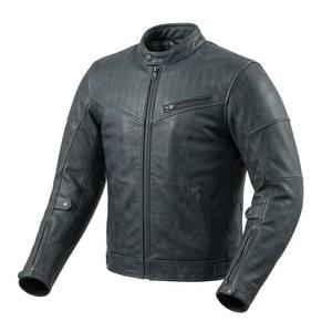 Chaqueta de motociclista urbana para hombre, chaquetas para hombre, estilo casual de cuero para motocicleta, protección de piel auténtica de vaca. - Product Image 2