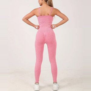 New Summer Women's Breathable Streetwear Fitness <b>Jumpsuits</b> with Custom Logo-Trending for Online Sale - Product Image 2