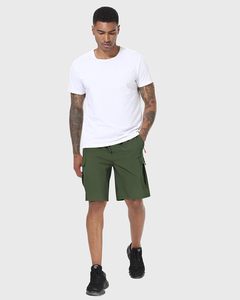 Shorts cargo pour hommes, multi-poches, décontractés, pour l'extérieur, mode été, durables, confortables, coupe décontractée, design personnalisé - Product Image 2