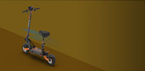 Pour trottinette pliable G2 Max, moteur 100W, étanche IP54, instrument intelligent couleur, système 6 LED, suspension antichoc, pneus tout-terrain - Product Image 3