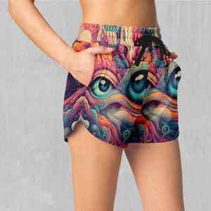 Pantalones Deportivos Elásticos de Primera Calidad, Ideales para Ciclismo, Tenis, Ejercicio Multiusos, Pantalones Cortos Deportivos Sublimados para Mujer - Product Image 4