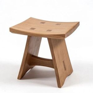 Tabouret en bois professionnel de haute qualité, fabrication de meubles en bois massif, design adapté aux hôtels, restaurants, cafés et - Product Image 1