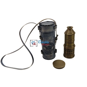 กล้องโทรทรรศน์ทองเหลืองวิคตอเรียนปี 1915 พร้อมซองหนังพรีเมียม พับเก็บได้ มองเห็นชัดเจน สไตล์โบราณ ของขวัญคริสต์มาสสำหรับนักเดินเรือโจรสลัด - Product Image 5