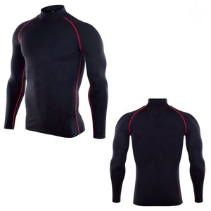 Camisetas de Compresión para Entrenamiento Profesional para Hombre, Color Sólido, Manga Larga, Camiseta Deportiva sin Costuras para Hombre - Product Image 6