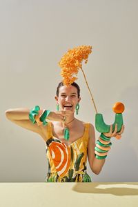 Jarrón de mesa moderno de resina acrílica ecológico hecho a mano, modelo 2026, superventas, de la colección Handmade - Product Image 4