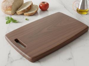Planche à découper robuste en bois massif, surface compatible avec les couteaux pour une préparation alimentaire sûre et efficace - Product Image 6