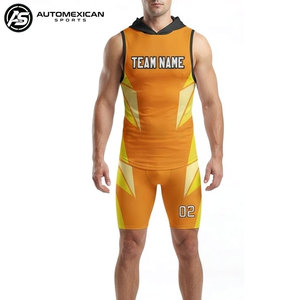 New Custom 7 V 7 Football Uniform Set For Men Lightweight Breathable Sportswear Training Practice Competition <b>Athletic</b> Apparel - Product Image 3