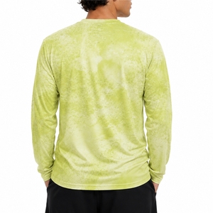 Camisa de pesca de manga larga para hombre, transpirable, de secado rápido, con estampado por sublimación, protección UPF 50, camisa de alto rendimiento para hombre - Product Image 2