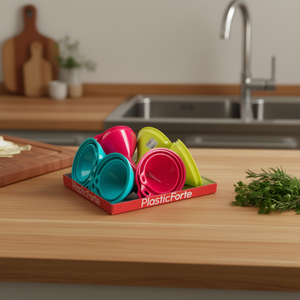 Ensemble de 3 entonnoirs EMBUDO 12/14/16CM pour l'organisation des outils de cuisine - Product Image 2