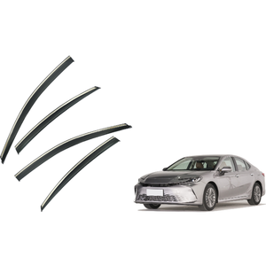 Deflector de Viento Cromado para Toyota Camry 2024, Protector Solar y de Lluvia, Visera para Ventana de Coche - Product Image 1