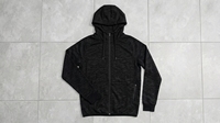 Veste à capuche unisexe jaune avec fermeture éclair, manches longues, couleur unie, coupe classique, vêtements de sport pour adultes, toutes saisons