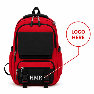 Sac à dos de voyage couleur unie, nouvelle mode, avec logo personnalisé, pour vêtements maçonniques, de sororité, de fraternité et tenues grecques - Product Image 1