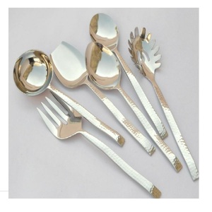 Ensemble de couverts en acier inoxydable d'occasion, style classique, plaqué argent, décoratif, en métal, standard - Product Image 1