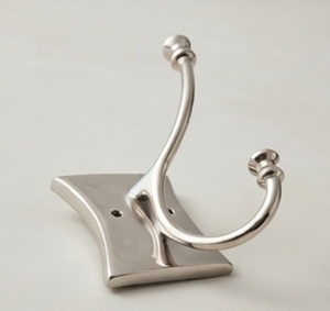 Modern Wall Mounted Metal <b>Hooks</b> Rust Resistant Design For Clothing Storage Elegant Home Decor - Product Image 4