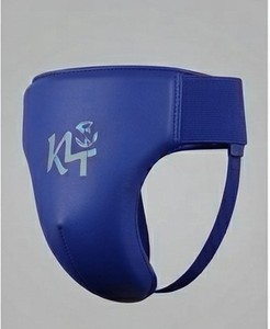 Ceinture de protection inguinal en néoprène bleu KLTW pour homme, respirante, avec logo en relief, flexible et polyvalente - Product Image 2