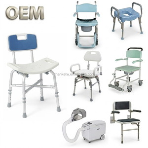 OEM Taiwan Customized Aluminum Bath Chair Non‑Slip Shower Seat Elderly Care Products OEM ODM One‑Stop Service - Product Image 1