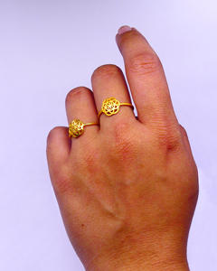 Bague de doigt en argent sterling 925 de haute qualité, style vintage, plaquée or, style classique, pour les anniversaires et les fêtes, faible MOQ - Product Image 6