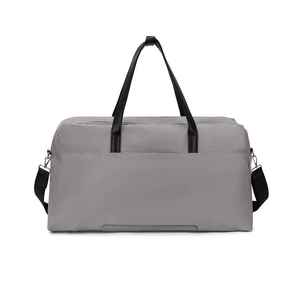 Sac de voyage en polyester et nylon imperméable avec impression de logo personnalisé, sac de sport avec poignée en cuir pour hommes et femmes - Product Image 5