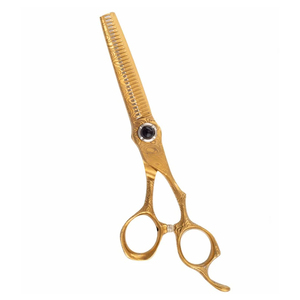 Ciseaux professionnels de coiffure en acier inoxydable, légers, pour droitiers, pour la texture et l'amincissement des cheveux en salon - Product Image 1