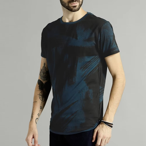 เสื้อยืดผู้ชายดีไซน์ใหม่ ผ้า Worsted ทรงปกติ คุณภาพพรีเมียม พิมพ์ลายซิลค์สกรีน เป็นมิตรกับสิ่งแวดล้อม ปรับแต่งได้ สไตล์ลำลองแนวสตรีท - Product Image 2
