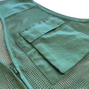 Gilet de sécurité avec maille et fermeture auto-agrippante, vêtements de travail réfléchissants, populaire au Pakistan, personnalisable avec OEM - Product Image 4