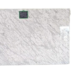 Azulejos de losas pulidas de granito blanco Andrómeda de Vinayak Exports Diseño moderno elegante para encimeras Monumentos Lápidas - Product Image 1