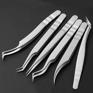 แหนบต่อขนตาแบบแยกใหม่ล่าสุดเคล็ดลับที่แม่นยำพร้อมวัสดุเหล็กที่ยั่งยืนเพื่อความปลอดภัยของผลลัพธ์ที่ดีขึ้น - Product Image 5