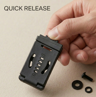 Étui multifonction Tek-Lok K Sheath Kydex pour accessoires de camping, étui pour couteau de chasse, kit de ceinture, clip de ceinture, étui en nylon