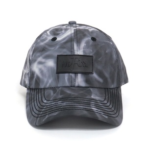 Baseball Cap 6-Panel Fitted <b>Hat</b> Gray Tie-Dye Satin Unisex Casual Wear Four Seasons Adult Size 58-60CM - Product Image 4