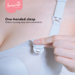 Sujetador de lactancia diario sin aros para mujer, fino, con tiras de gel 3D, sin costuras, copa 3/4, espalda en U, alta elasticidad - Product Image 2