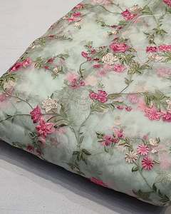 Tissu de broderie multi-usage de qualité supérieure pour femmes, tissu de créateur pour la mode, tissu de broderie pour tenues de soirée, tissu de luxe - Product Image 6