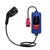Chargeur EV portable 32A Wi-Fi triphasé 11 kW AC Type 1 Type 2 GBT Station 3,5 kW 7 kW 22 kW, conçu pour les distributeurs - Meilleures ventes