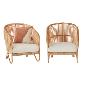 Wholesale Eco-Friendly Rattan <b>Chair</b> Wicker Leisure <b>Chair</b> Oversized Indoor Outdoor Bedroom Living Room Patio Backyard Vietnam - Product Image 5