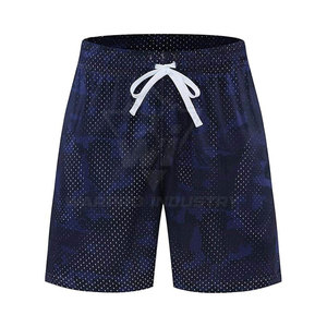 Shorts de course en mesh pour hommes, légers, respirants, séchage rapide, pour la gym, le fitness, les sports de plein air - Product Image 2