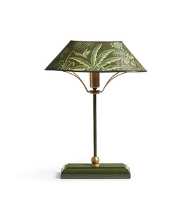 Botanical Canopy Metal Table <b>Lamp</b> with Nature Inspired Shade Premium Iron Construction Warm Ambient Lighting for Luxury Homes - Product Image 4