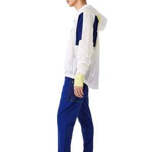 Conjunto de Chaqueta y Pantalones de Poliéster y Nailon con Cierre, Personalizado al por Mayor para Hombre, Modelo 2026, Cortavientos de Dos Piezas - Product Image 3
