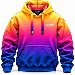 Sweat-shirt à capuche en molleton personnalisé, vente en gros, pull épais, sweat-shirt à logo personnalisé, ZIAKOT INDUSTRY, fabricant pakistanais - Product Image 5