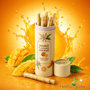 Miswak แท่งไม้ธรรมชาติกลิ่นมะม่วงเพื่อสุขอนามัยช่องปากในชีวิตประจำวันฟันสุขภาพดีและเหงือกแข็งแรง - Product Image 4