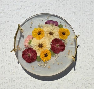 Plateau de service en résine, look élégant et contemporain pour l'hôtellerie, la décoration intérieure et les réceptions - Product Image 4
