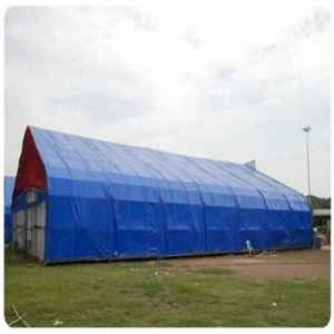 Rouleau et feuille de bâche robuste sur mesure, imperméables, en PE laminé, pour usage industriel, construction et logistique - Product Image 4