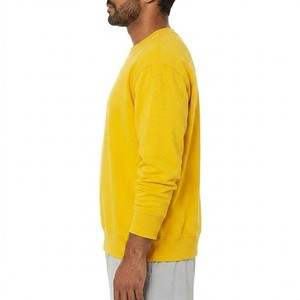 Custom Heavyweight Crewneck Sweatshirt 100% Cotton French Terry Pullover Oversized Casual Streetwear Blank Sweatshirt For Men - Product Image 6