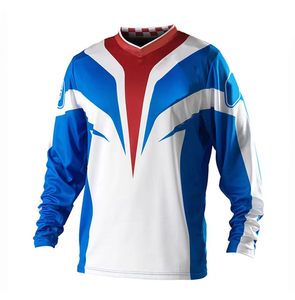 Jersey de Motocross Profesional de Estilo Único para Equipo de Carreras, Cómodo y Transpirable, Material de Poliéster y Spandex, Personalizable para Hombre - Product Image 5